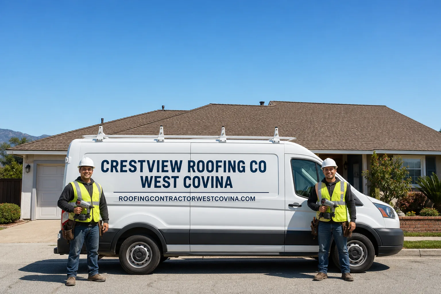 Crestview Roofing Co West Covina roofing team