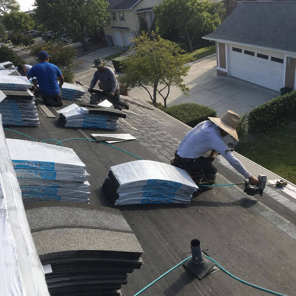 Roof Replacement in Brea