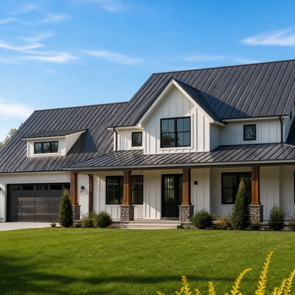 Metal roofing