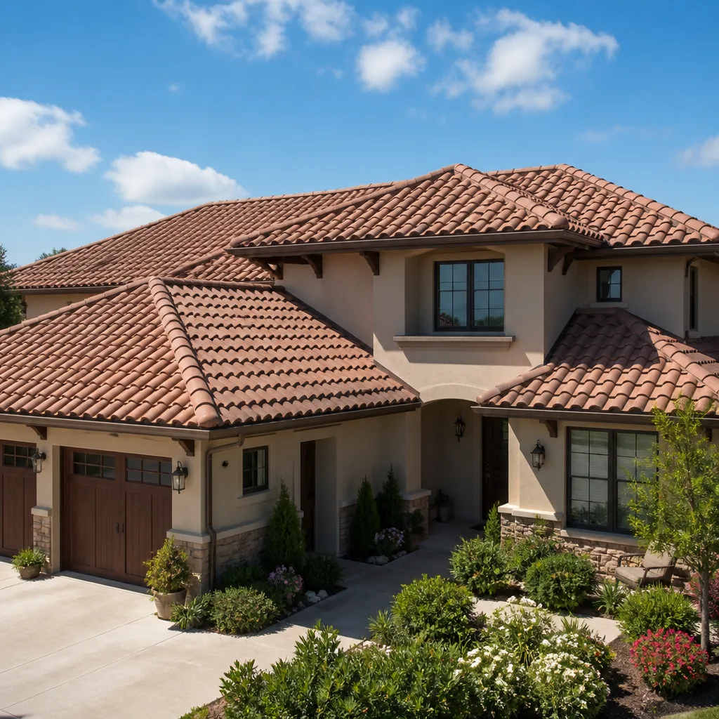 Tile roofing